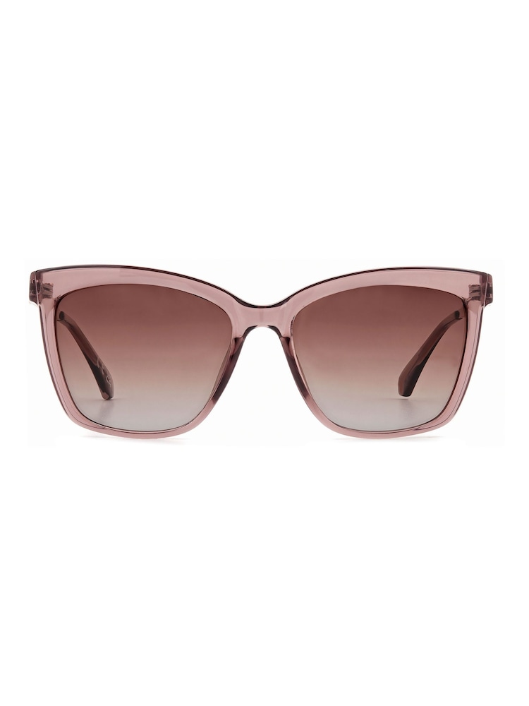 Prive Revaux Square Sunglasses in Crystal - صورة 1 من 4