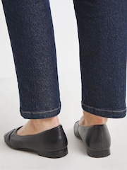 JD Williams Black Extra Wide Fit Classic Ballerina Shoes - Image 2 of 4