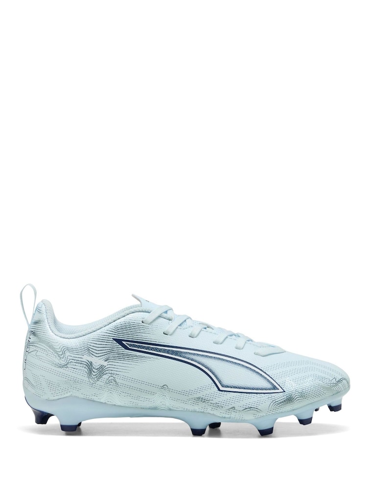 Puma Light Blue Ultra 6 Play Firm Ground Football Boots - Image 1 of 5