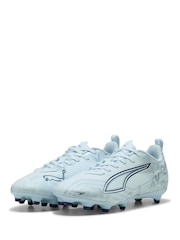 Puma Light Blue Ultra 6 Play Firm Ground Football Boots - Image 3 of 5