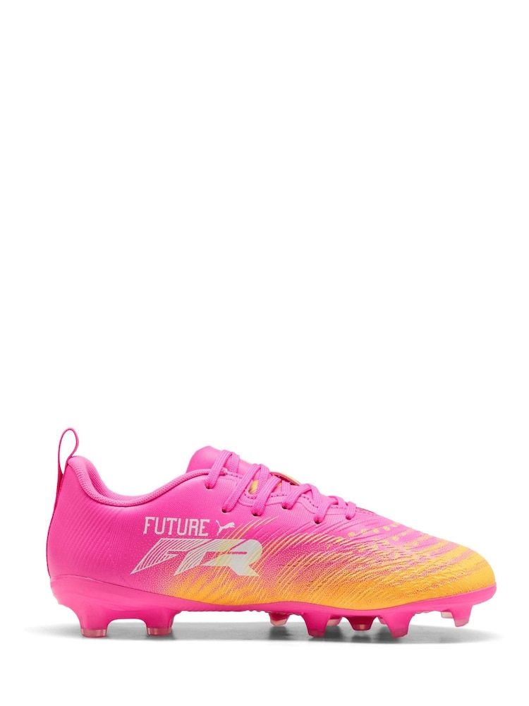 Puma Pink Future 9 Play FG/AG Jr Football Boots - Image 2 of 6