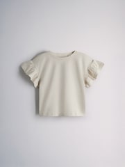 The Set 5 Pack Cotton Jersey Frill Sleeve T-Shirt and Shorts Pyjamas Set - Imagen 2 de 6