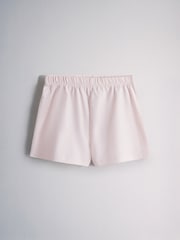 The Set 5 Pack Cotton Jersey Frill Sleeve T-Shirt and Shorts Pyjamas Set Pink/Cream/Brown - Image 8 of 13