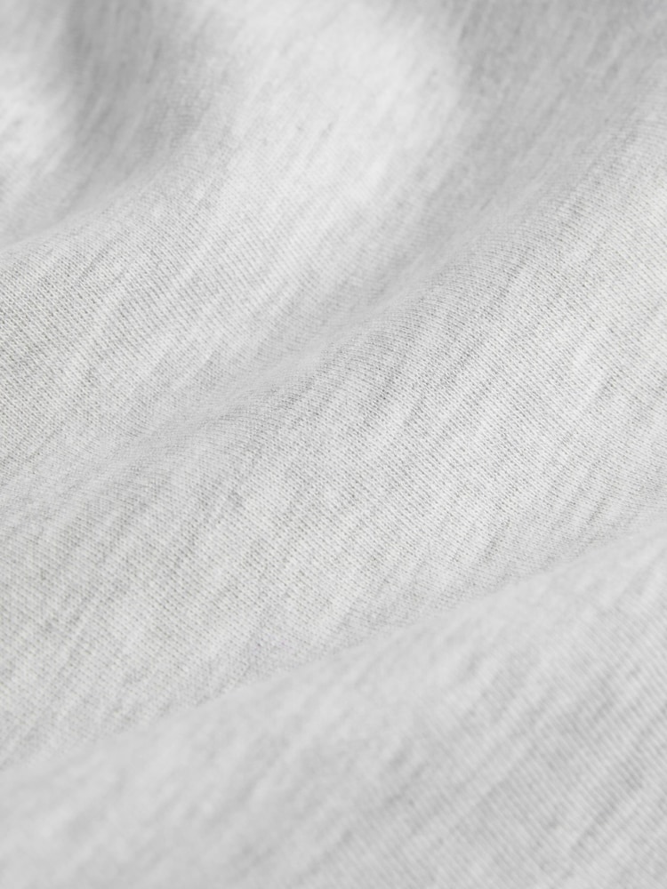 The Set Interlock Cropped Short Sleeve T-Shirt and Wide Leg Joggers Set Grey - Image 5 of 5 The Set Interlock Cropped Short Sleeve T-Shirt and Wide Leg Joggers Set Grey - Image 5 of 5