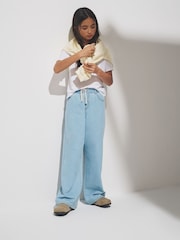 The Set 2 Pack Tie Waist Pull On Jean Blue/Pink - Image 5 of 6