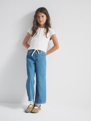 The Set 2 Pack Tie Waist Pull On Jean Pink/Ecru - Image 3 of 6