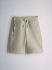 The Set 4 Pack Jersey Sweat Shorts Blue/Green/Cream - Image 4 of 6