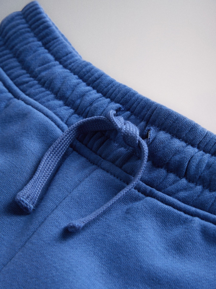 The Set 4 Pack Jersey Sweat Shorts Blue/Green/Cream - Image 6 of 6