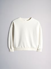 The Set 4 Pack Zip Through Sweat Bombers and Seam Detail Crews Navy Blue/Green/Cream - Image 6 of 6