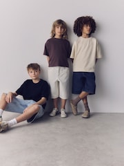 The Set 3 Pack Denim Jorts Dark Wash/Ecru/Mid Wash - Image 4 of 6