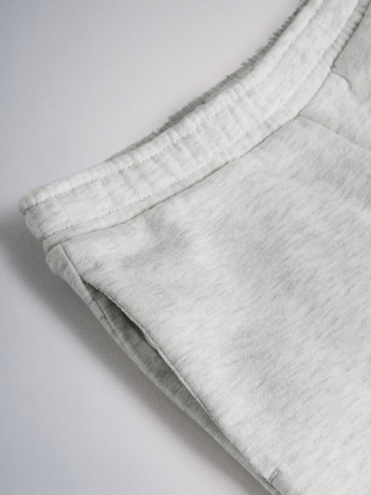 The Set 4 Pack Jersey Wide Leg Joggers and Jorts Black/Grey - Image 6 of 6