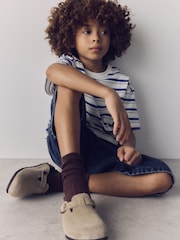 The Set 5 Pack Cropped Oversized Jersey Short Sleeve T-Shirts - Imaginea 4 din 6