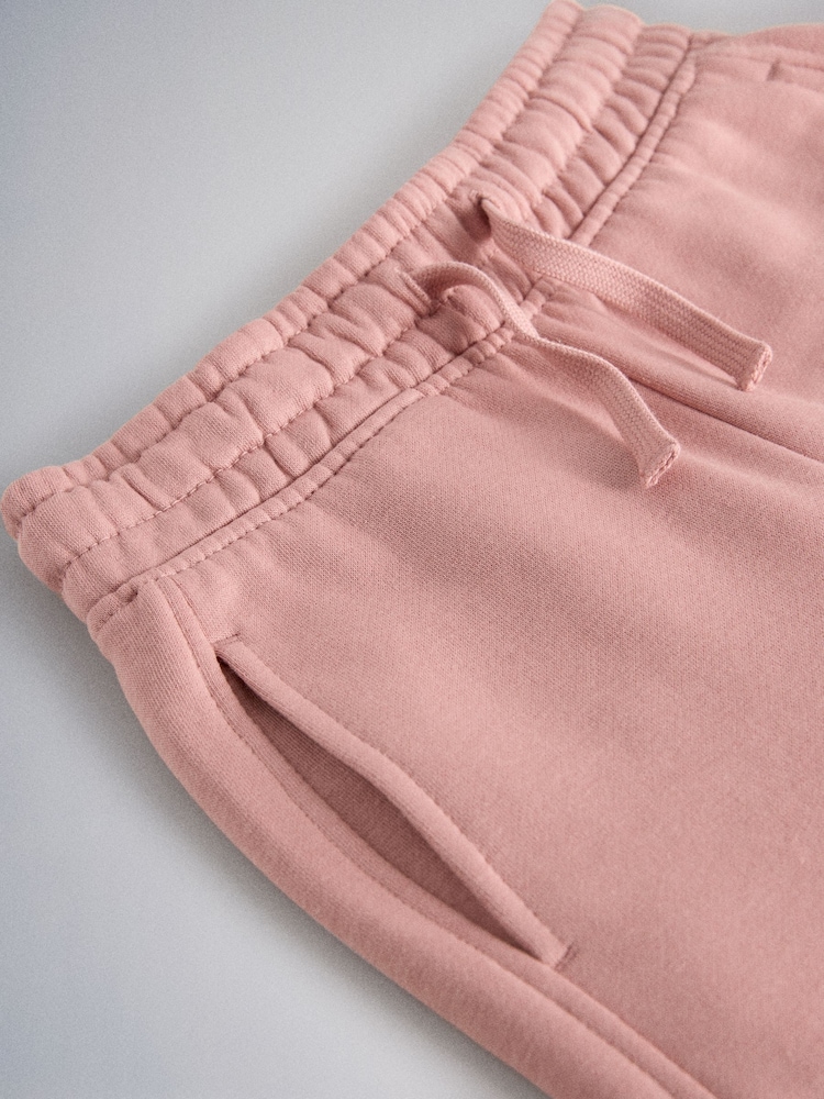 The Set 4 Pack Jersey Sweat Shorts Brown/Cream/Pink/Black - Image 7 of 7