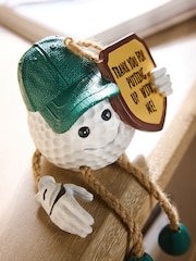 Golf ball Character Thanks For Putting Up With Me Hanging Decoration - Slika 3 iz 5