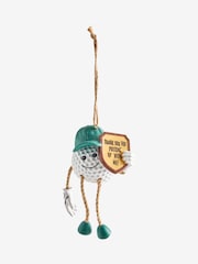 Golf ball Character Thanks For Putting Up With Me Hanging Decoration - Slika 4 iz 5