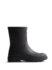 Hunter Black Unisex Downpour Short Boots - Image 1 of 4