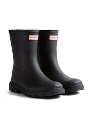 Hunter Black Unisex Downpour Short Boots - Image 3 of 4