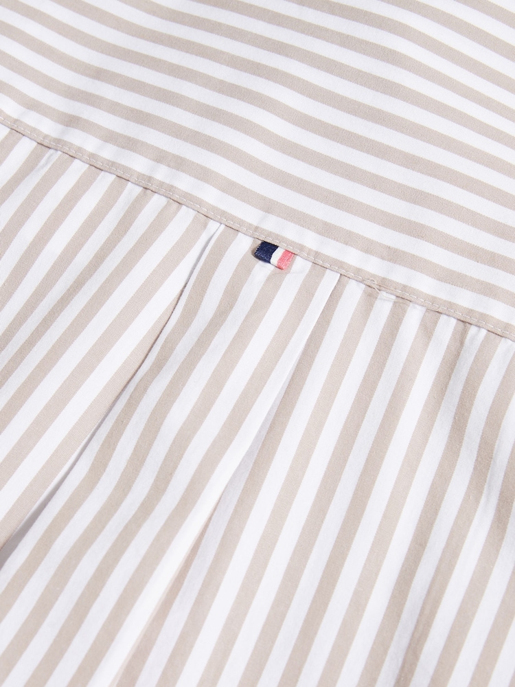 U.S. Polo Assn. Natural Cotton Poplin Loose Fit Stripe Shirt - Image 9 of 9 U.S. Polo Assn. Natural Cotton Poplin Loose Fit Stripe Shirt - Image 9 of 9