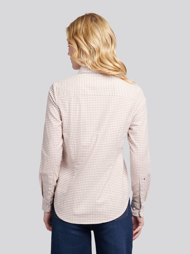 U.S. Polo Assn. Natural Classic Fit Gingham Shirt - Image 2 of 9 U.S. Polo Assn. Natural Classic Fit Gingham Shirt - Image 2 of 9