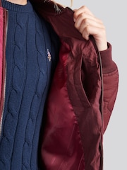U.S. Polo Assn. Brown Contrast Bomber Jacket - Image 6 of 11