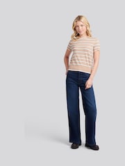 U.S. Polo Assn. Natural Stripe Crew Neck Jumper - Image 3 of 4