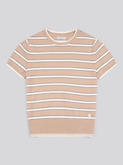 U.S. Polo Assn. Gestreifter Pullover mit Rundhalsausschnitt - Bild 5 von 7