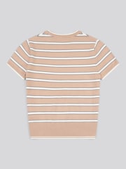 U.S. Polo Assn. Gestreifter Pullover mit Rundhalsausschnitt - Bild 6 von 7