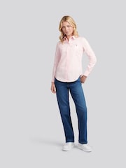 U.S. Polo Assn. Pink Stretch Classic Fit Oxford Shirt - Image 3 of 10
