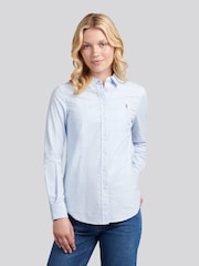 U.S. Polo Assn. Blue Classic Fit Gingham Shirt - Image 1 of 9