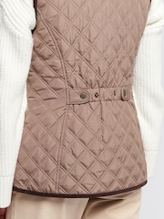 U.S. Polo Assn. Brown Bound Quilted Hacking Gilet - Image 5 of 10