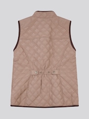 U.S. Polo Assn. Brown Bound Quilted Hacking Gilet - Image 8 of 10