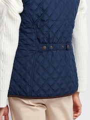 U.S. Polo Assn. Blue Bound Quilted Hacking Gilet - Image 5 of 10