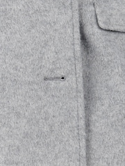 U.S. Polo Assn. Grey Wool Blend Double Breasted Coat - Image 9 of 12