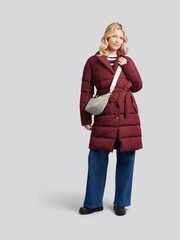 U.S. Polo Assn. Brown Puffer Trench Coat - Image 3 of 12