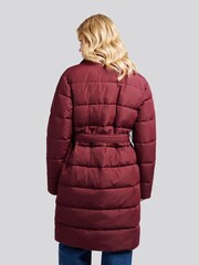 U.S. Polo Assn. Brown Puffer Trench Coat - Image 4 of 12