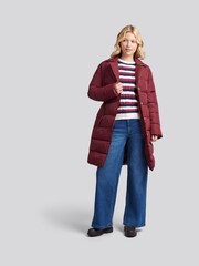 U.S. Polo Assn. Brown Puffer Trench Coat - Image 6 of 12