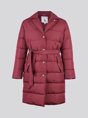 U.S. Polo Assn. Brown Puffer Trench Coat - Image 7 of 12