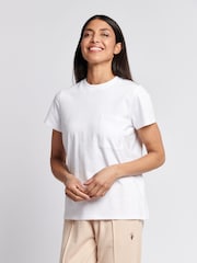U.S. Polo Assn White Crew Neck Pocket T-Shirt - Image 1 of 7