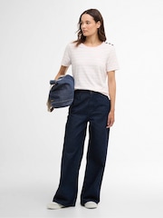 Barbour® Pink Ferryside T-Shirt - Image 3 of 7