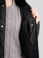 U.S. Polo Assn. Black Lightweight Quilted Jacket - Image 5 of 11