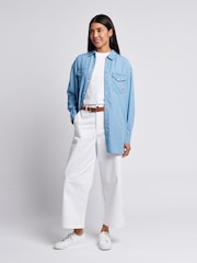 U.S. Polo Assn. Chambray Overshirt - Slika 3 iz 8