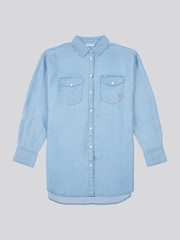 U.S. Polo Assn. Chambray Overshirt - Slika 5 iz 8