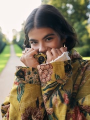 Yellow National Trust x Next Parka Jacket - Image 5 of 10