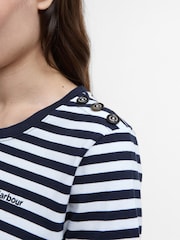 Barbour® Navy Ferryside T-Shirt - Image 5 of 8