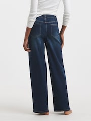 Simply Be Blue 99/1 Slouchy Wide Leg Jeans - Image 2 of 4