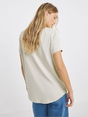 Simply Be Red 2 Pack Curved Hem Longline T-Shirts - Image 4 of 5