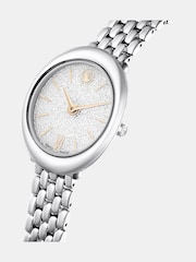 Swarovski Silver Swiss Made Stainless Steel Metal Bracelet Imber Watch - Image 4 of 7