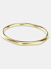 Swarovski White Round Cut Octagon Shape Gold Tone Dextera Bangle - Image 5 of 7