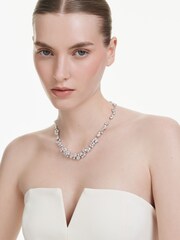 Swarovski Rhodium Plated Round Cut Constella Necklace - Imagen 6 de 6