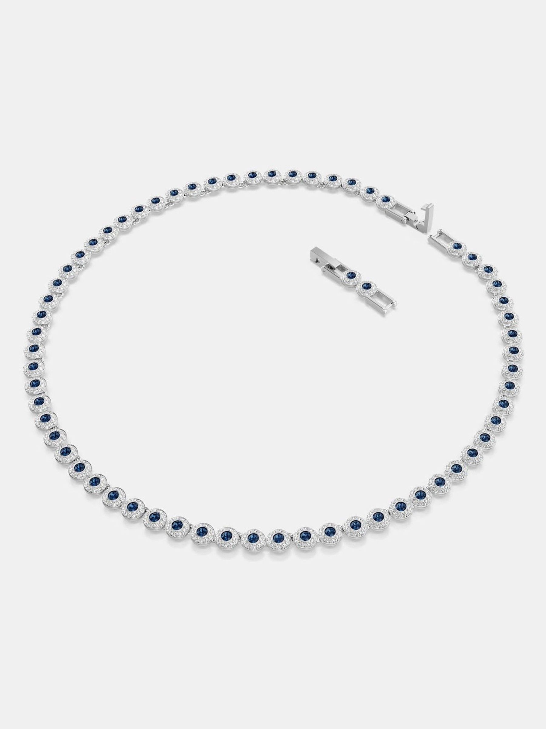 Cumpără Swarovski Rhodium Plated Round Cut Una Angelic Tennis